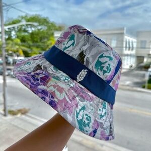 Free People Digital Blooms Bucket Hat NWOT